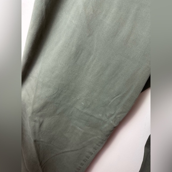 Charter Club Women’s Green Olive Allison Fit Full Length Pants Size 14 #1676 - Picture 4 of 6